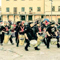 Drum parade, Piazza Santa Croce, Firenze